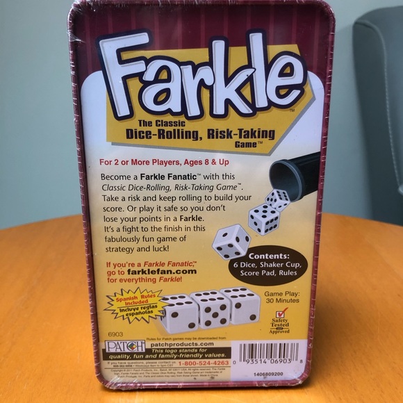 Farkle dice game - Picture 2 of 3